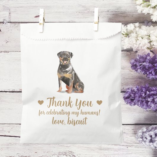 Hunde Leckerei Gastgeschenk Hochzeit Beutel Geschenktütchen