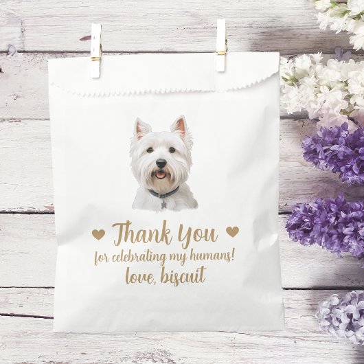 Hunde Leckerei Gastgeschenk Hochzeit Beutel Geschenktütchen