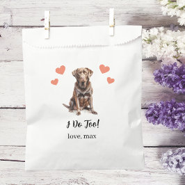 Hunde Leckerei Gastgeschenk Hochzeit Beutel Geschenktütchen