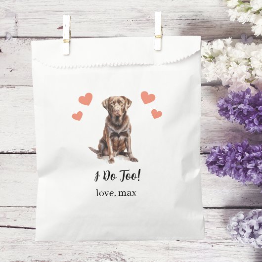 Hunde Leckerei Gastgeschenk Hochzeit Beutel Geschenktütchen
