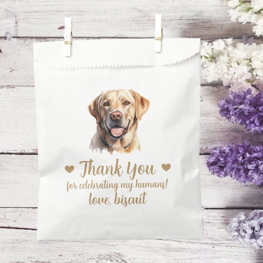 Hunde Leckerei Gastgeschenk Hochzeit Beutel Geschenktütchen