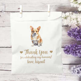 Hunde Leckerei Gastgeschenk Hochzeit Beutel Geschenktütchen