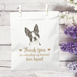 Hunde Leckerei Gastgeschenk Hochzeit Beutel Geschenktütchen
