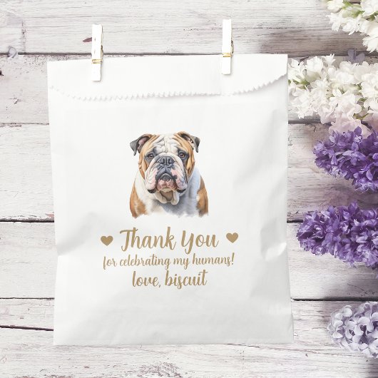 Hunde Leckerei Gastgeschenk Hochzeit Beutel Geschenktütchen