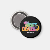 Hunde Leckereien Händler Eigentümer Hund Lover Fun Magnet (Vorderseite/Rückseite)