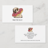 Hunde Leckereien Maker Business Card Visitenkarte (Vorne/Hinten)