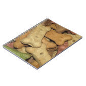 Hunde-Leckereien-Notebook Notizblock (Linke Seite)