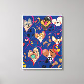 Hunde Leinwanddruck (Vorderseite)