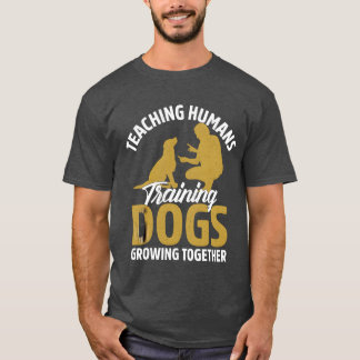 Hunde lernen wachsen zusammen Hund fr T-Shirt