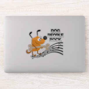 Hunde-Leute Rock Vinyl-Aufkleber Aufkleber