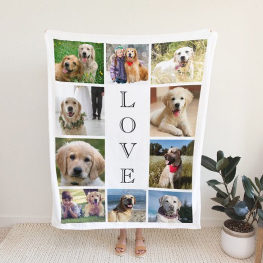 Hunde Liebe 10 FotoCollage Sherpadecke