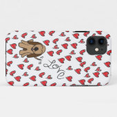 Hunde-Liebe Case-Mate iPhone Hülle (Rückseite (Horizontal))