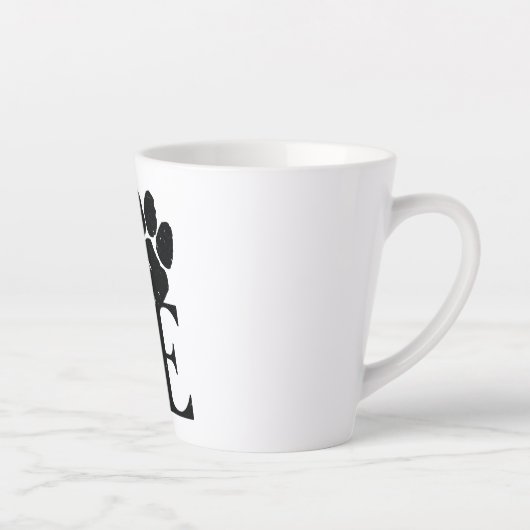 Hunde Liebe Hunde Milchtasse (Rechts)