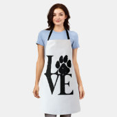 Hunde Liebe Hunde Schürze (Getragen)