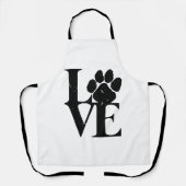 Hunde Liebe Hunde Schürze (Vorderseite)