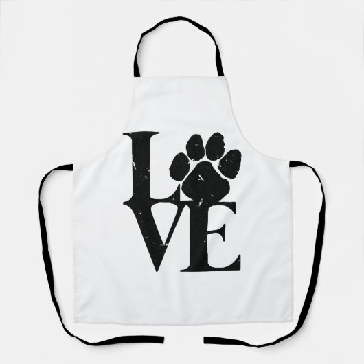 Hunde Liebe Hunde Schürze (Vorderseite)