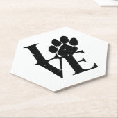 Hunde Liebe Hunde Untersetzer (angewinkelt)
