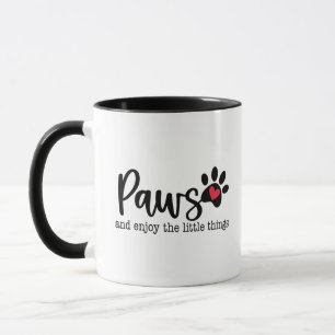 Hunde-Liebe-Inspirationszitat Tasse