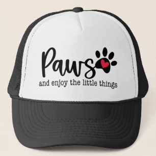 Hunde-Liebe-Inspirationszitat Truckerkappe