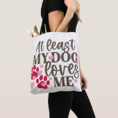 HUNDE LIEBE MICH TASCHE (Von Nahem)