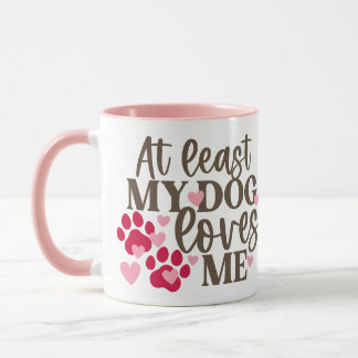 HUNDE LIEBE MICH TASSE