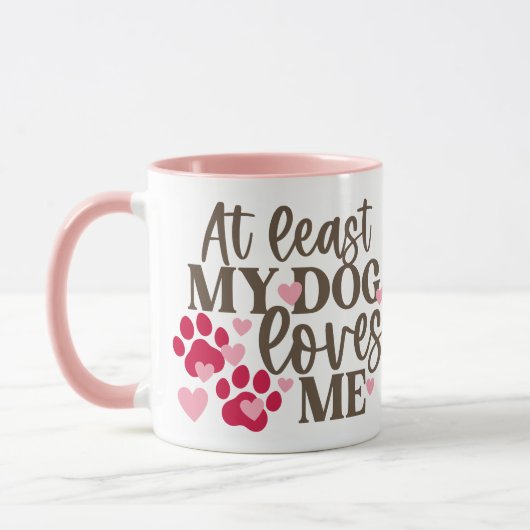 HUNDE LIEBE MICH TASSE (Links)