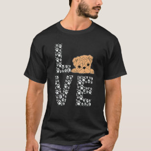 Hunde Liebe Mops für Männer und Frauen T-Shirt
