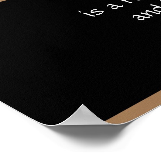 Hunde Liebe Poster (Ecke)