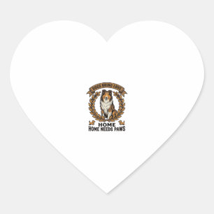Hunde-Liebe-Shirt Vintage-Gravur Lorbeer-Design_1 Herz-Aufkleber
