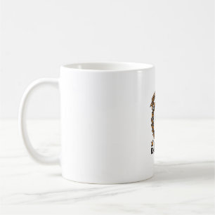 Hunde-Liebe-Shirt Vintage-Gravur Lorbeer-Design_1 Kaffeetasse