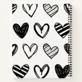 Hunde Liebe Spiral Notebook Notizblock (Rückseite)