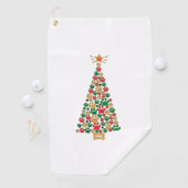 Hunde lieben Niedliche und lustige Hundepacken Pri Golfhandtuch (Insitu)