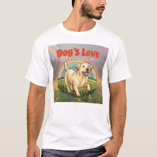 Hunde lieben rein grenzenlos bedingungslos T-Shirt