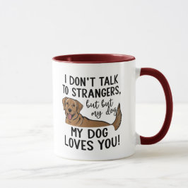 Hunde Lieben Sie Tasse