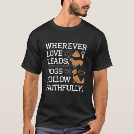 Hunde-Lieben T-Shirt