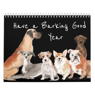 Hunde lieben Tee-Fun-Quote Kalender
