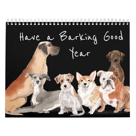 Hunde lieben Tee-Fun-Quote Kalender (Titelbild)