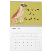 Hunde lieben Tee-Fun-Quote Kalender (Jan 2027)