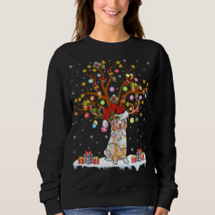 Hunde lieben Ugly Christmas Australian Shepherd Xm Sweatshirt