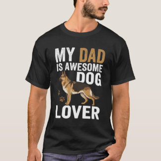 Hunde liebender Vater ist großartig T-Shirt