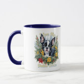 Hunde Liebhaber Adorable Boston Terrier Winter The Tasse (Links)