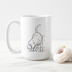 Hunde-Liebhaber-Kaffeetasse, Beagle-Illustration Kaffeetasse