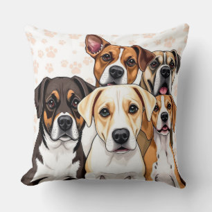 Hunde Liebhaber Kissen