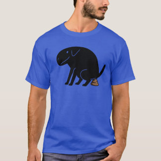 Hunde-Liebhaber Lustiger Kackender Hund T-Shirt