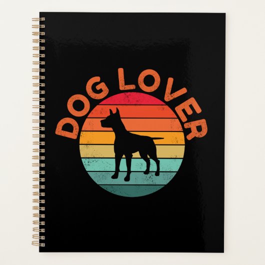 HUNDE LIEBHABER PLANER (Vorderseite)