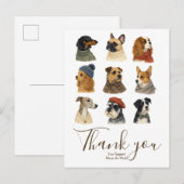 Hunde Liebhaber Pullover Gemütlich Postkarte (Vorne/Hinten)