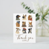 Hunde Liebhaber Pullover Gemütlich Postkarte (Stehend Vorderseite)