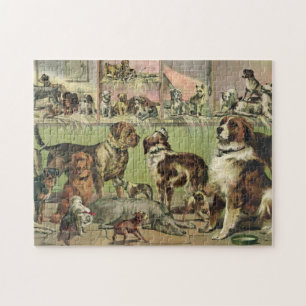 Hunde-Liebhaber-Puzzle Puzzle