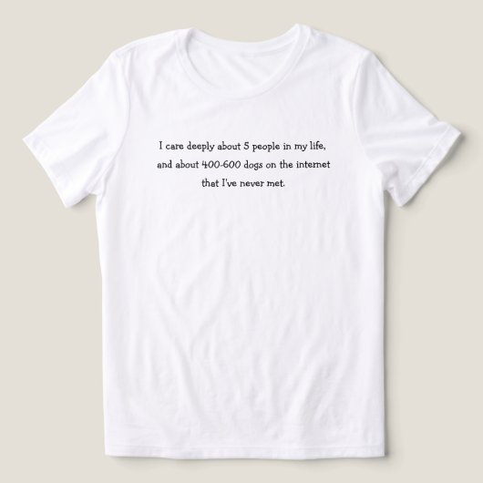 HUNDE LIEBHABER  Tri-Blend SHIRT (Design Vorderseite)