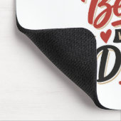 Hunde-Liebhaber-Wandkunst - Das Leben ist besser m Mousepad (Ecke)